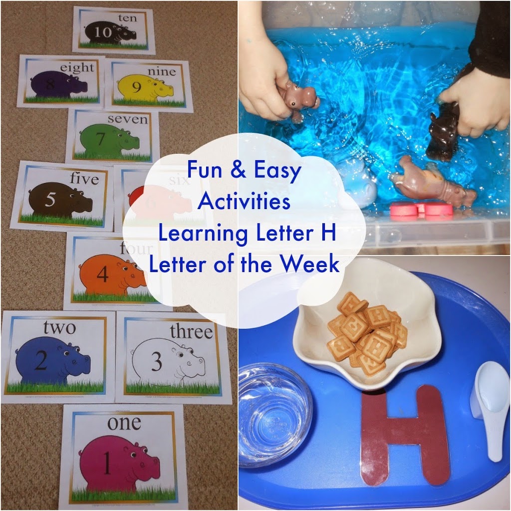 Tot Time Preschool Letter H Alphabet Activities