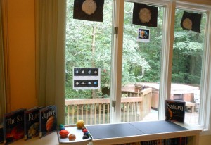 solar system unit study, sensory play , homemade moon dough, books, crafts, games and more www.naturalbeachliving.com