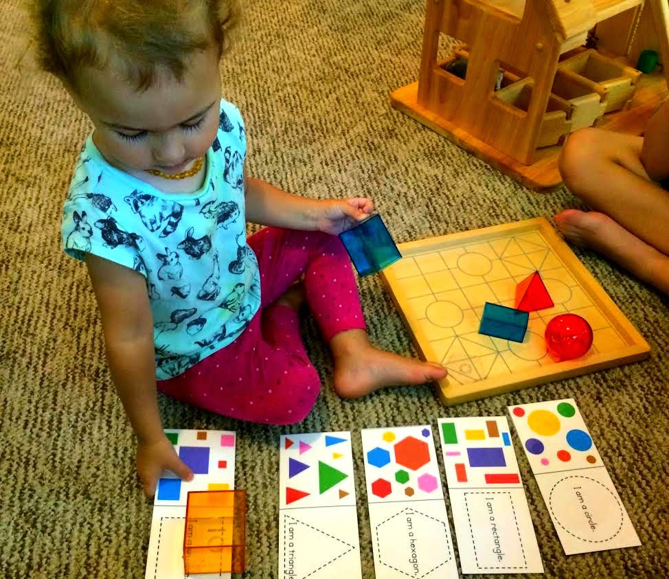 learning shapes activities for toddlers