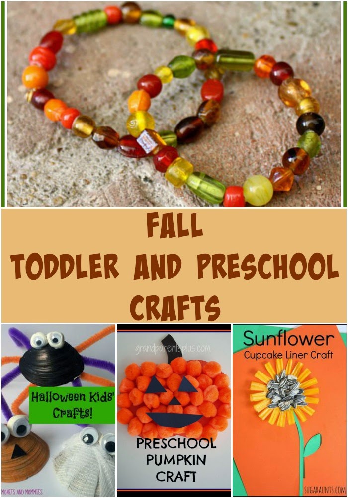 Toddler and Preschool Fall Crafts for Share it Saturday