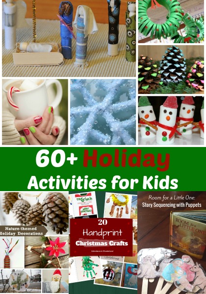 60+ holiday activities, crafts, books, sensory, and more 