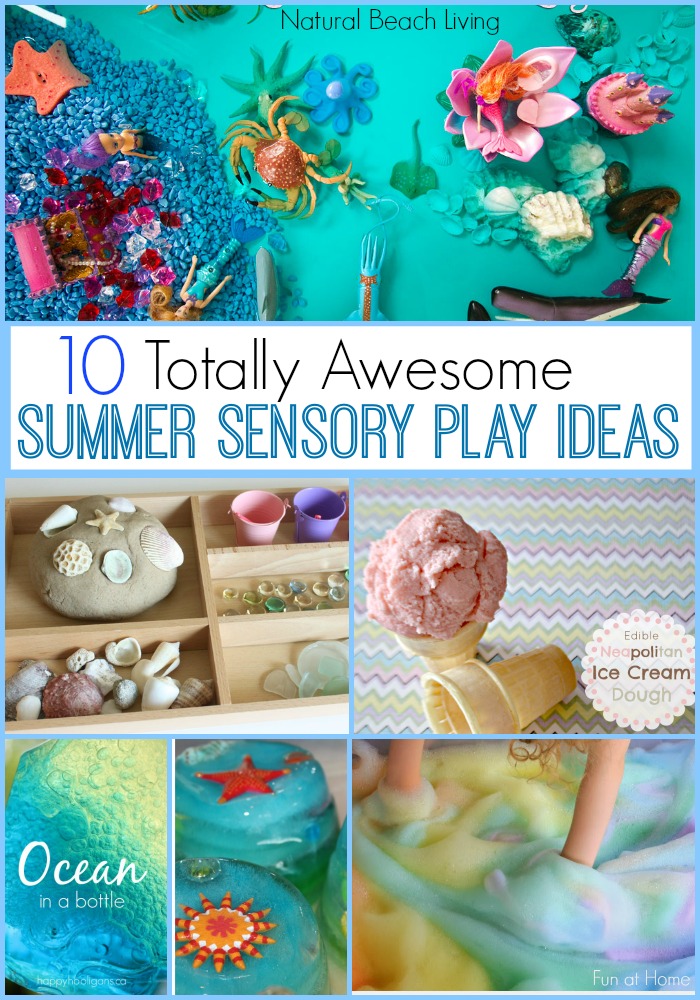 10+ Totally Amazing Summer Sensory Play Activities and Ideas, Easy fun kids activities, perfect sensory play, The Best Sensory Science, Fizzy, Ice, & more