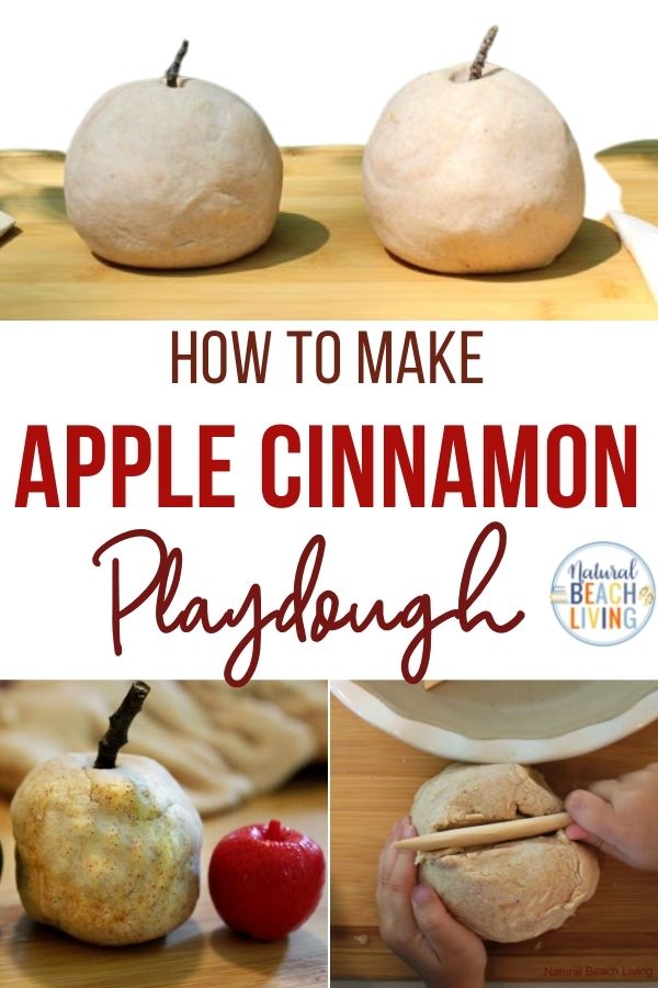 The Best Apple Pie Scented Play Dough – No Cook Playdough Recipe