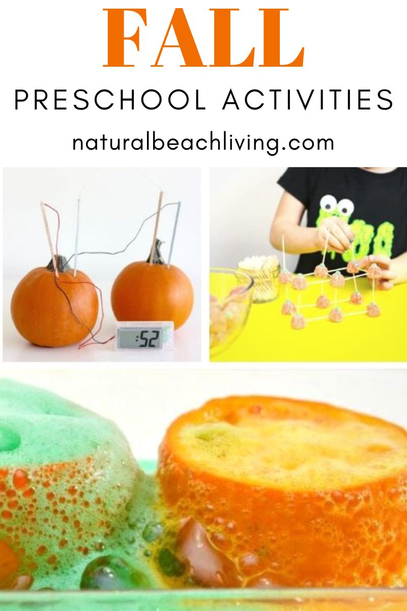 100+ Fall Preschool Activities and Free Printables