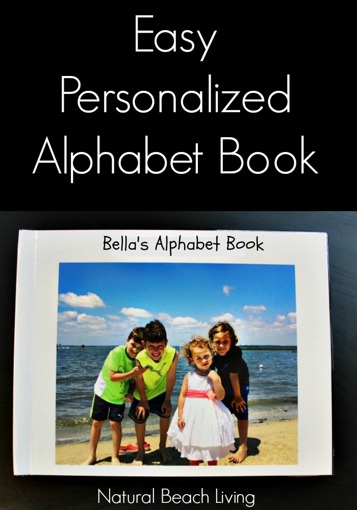 The Perfect DIY Personalized Alphabet Book, Great gift idea, family keepsake. Perfect for toddlers, preschoolers, family memories, DIY Alphabet book 