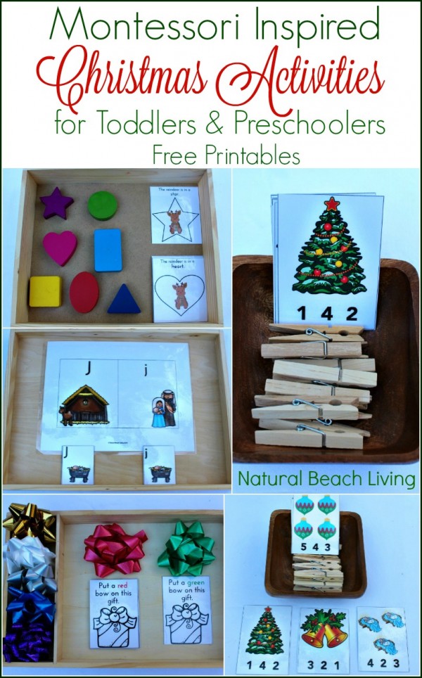 Montessori Inspired December Activities for Toddlers (Linky 47 ...
