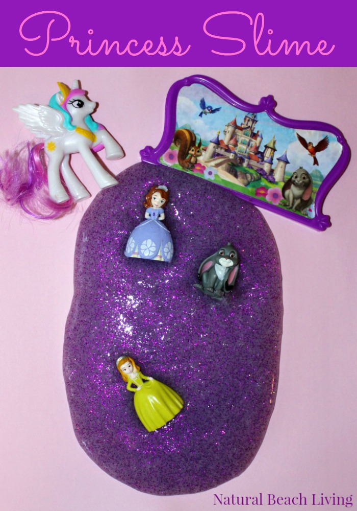 This is the Perfect Princess Homemade Slime that is super easy to make, Glitter Jiggly Slime recipe, Princess Slime recipe, sensory play activities