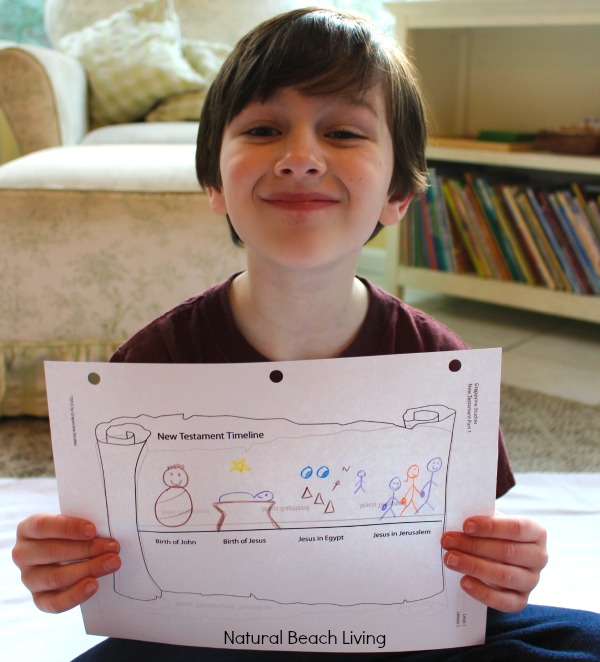 Children's Bible Study Curriculum, Hands on learning, drawing, Homeschool bible curriculum for age 3 +, Great Review on Grapevine Studies New Testament