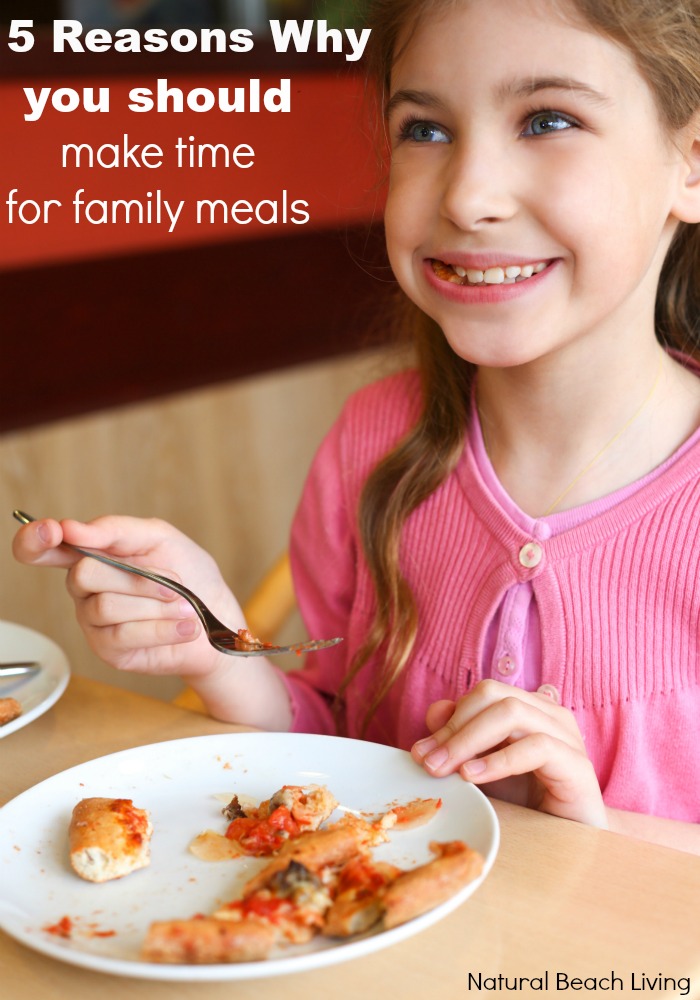 5 Important Reasons Why You Should Make Time for Family Meals, Language Development, pre-teens, quality family time and strong bonding family relationships. Get great information here. 