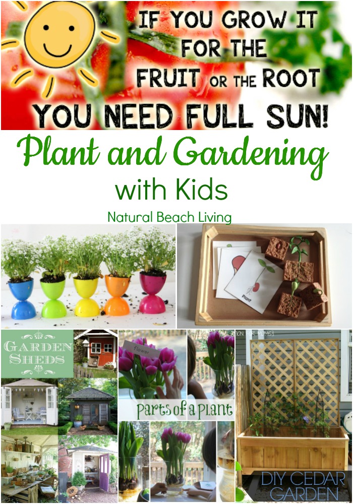 Plant and Gardening with Kids. Planning your garden to indoor learning activities, crafts and even lovely garden sheds that are sure to delight. 