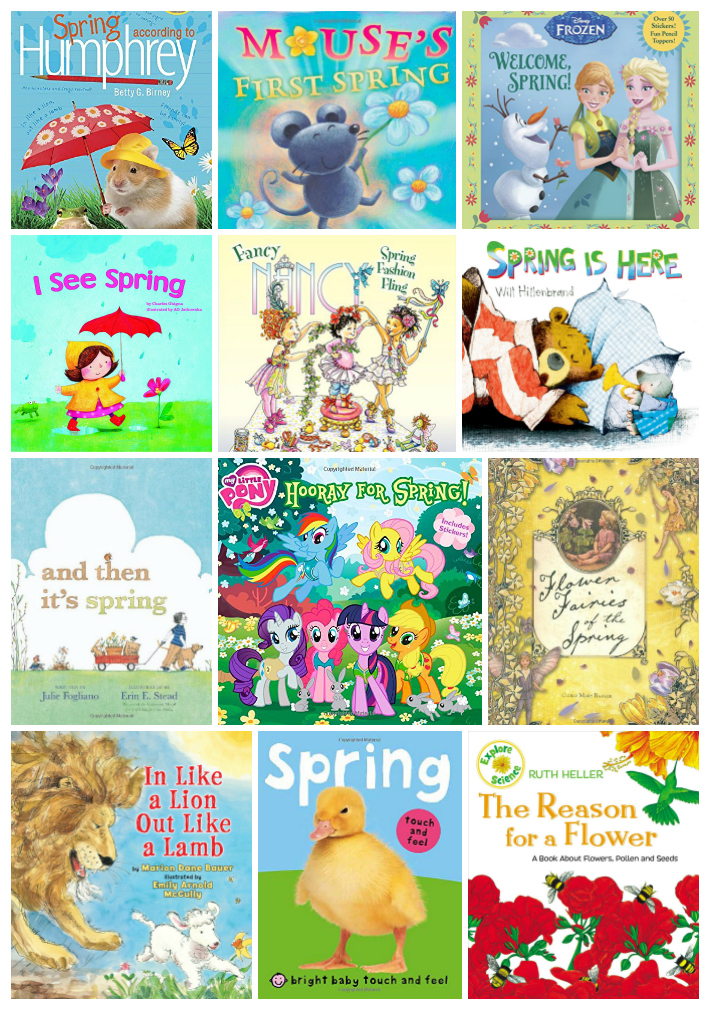 25 Amazing Spring Books for Kids, Themes, Unit Studies, Bunnies, Seeds, Toddler and Preschool books that your children will Love. Non-Fiction and Fiction