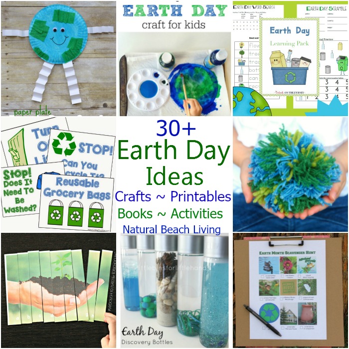Earth Day Activities Preschool & Kindergarteners Love, Free Earth Day Printables, Recycling activities, Coloring pages, Alphabet puzzles, Fine motor work