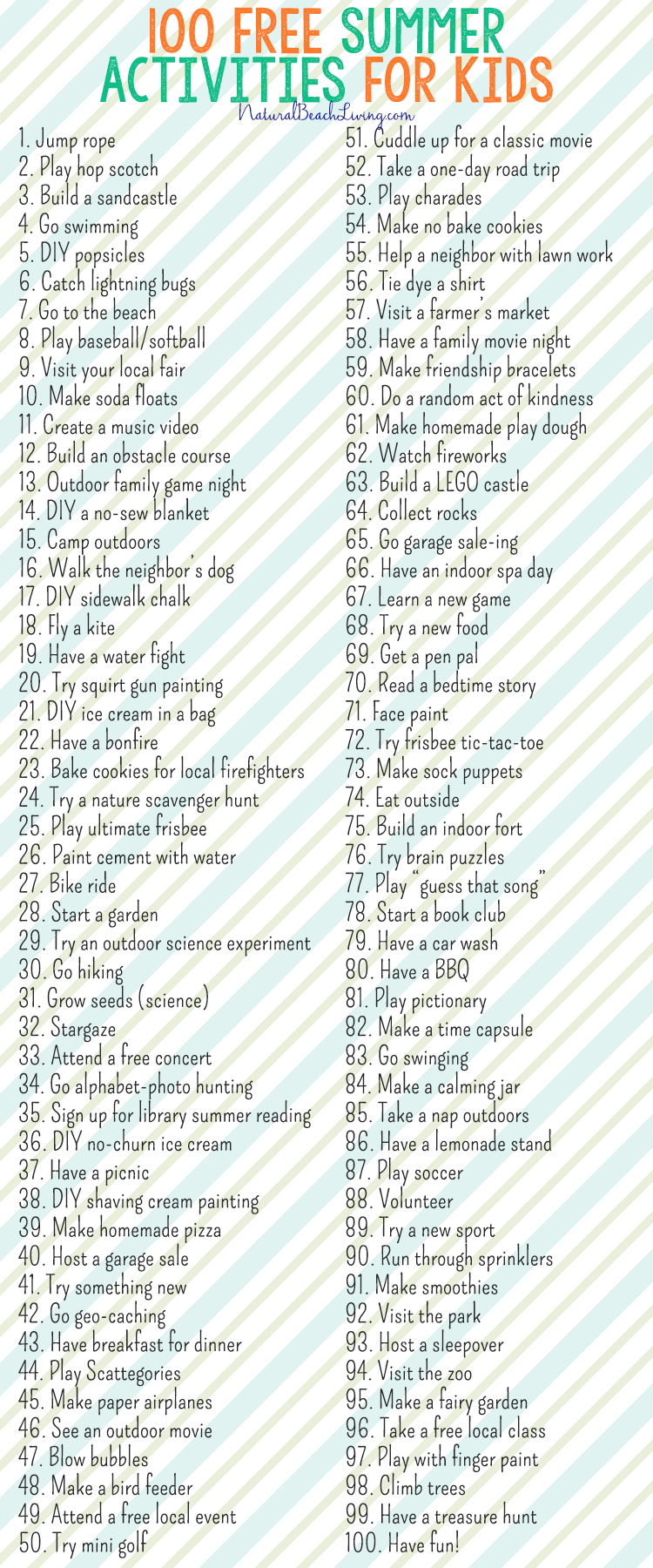 50 No Spend Weekend Activities that Everyone Loves, no spend weekend ideas, fun things to do on weekends, Free activities to do with kids, Free no spend weekend printable, free things to do with kids all year, things to do in a small town with no money, budgeting, No spend Challenge, No Spend Month