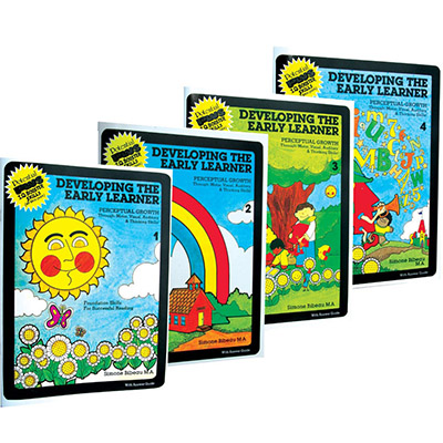 Developing The Early Learner is the Best Series for Pre Readers, Homeschool Curriculum for Preschool and Kindergarten, Boosts IQ, visual, auditory, motor & comprehension skills