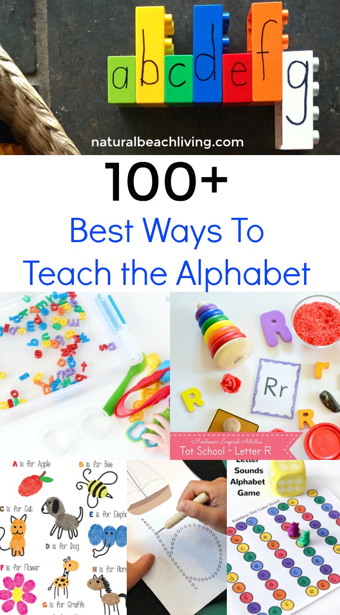 6 Easy Ways to Teach the Alphabet to Preschoolers - Happy Toddler Playtime