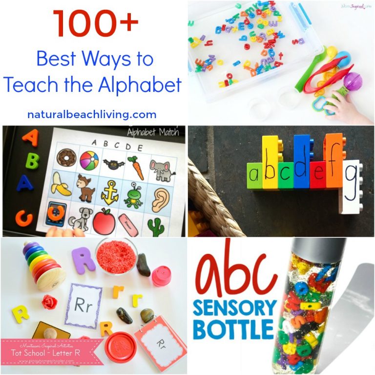 100 of the Best Ways to Teach the Alphabet - Natural Beach Living