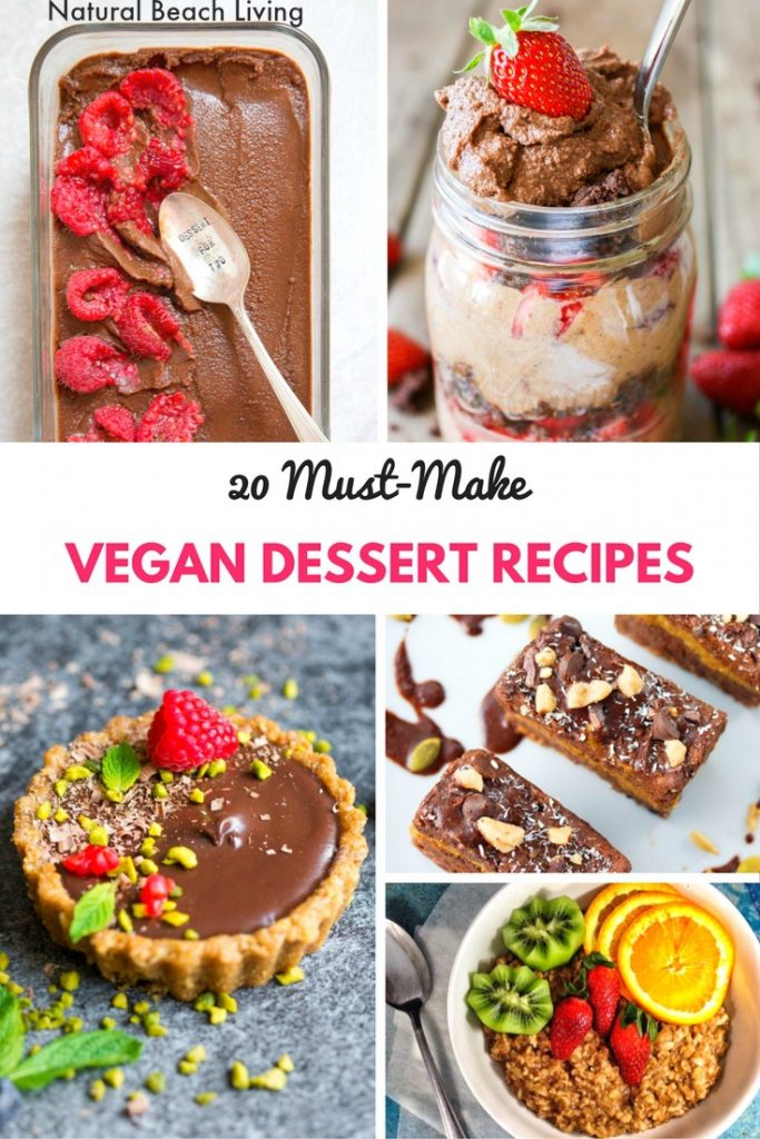 20 DELICIOUS Vegan Dessert Recipes, Vegan desserts EVERYONE will Love, Perfect Party Food, Christmas Desserts, Valentine's Day or just a healthy sweet treat