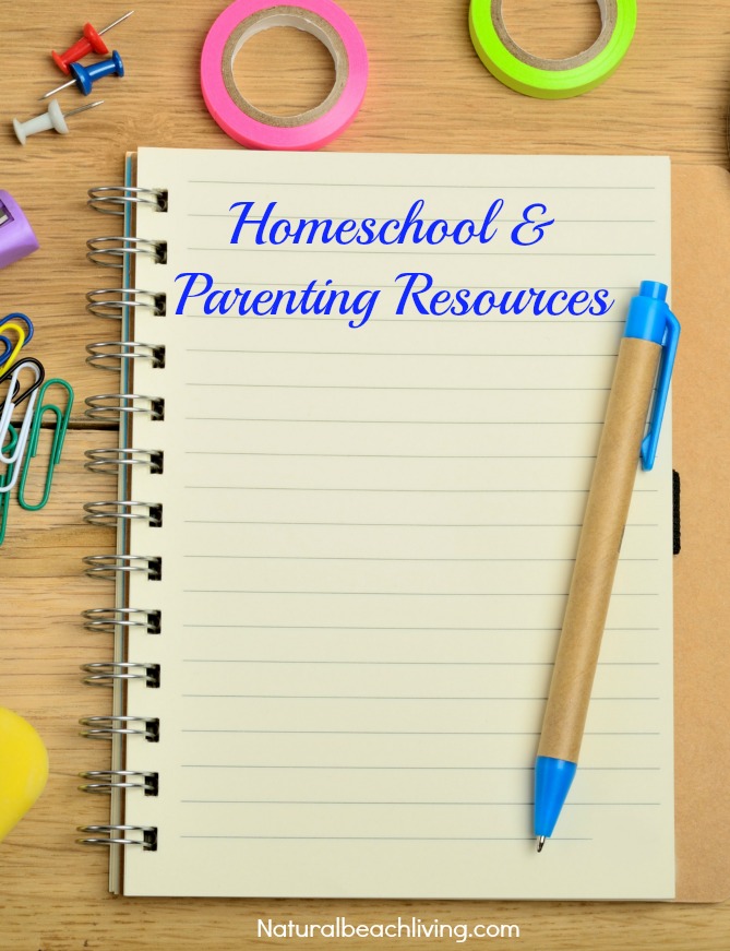 Homeschool & Parenting Resources, Welcome Natural Beach Living Subscribers, 150+ Free Printables and Hands on Activities on Natural Living, Homeschooling, Lesson Plans, Party Ideas, Craft Templates, Free Daily Visual Schedules and so much more