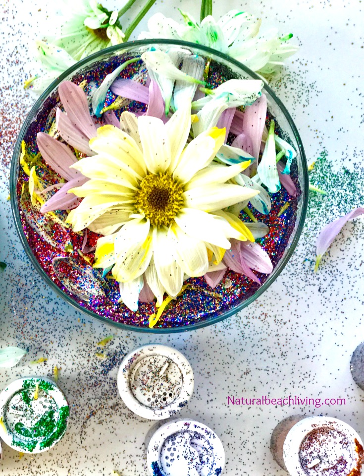 The Most Amazing Spring Flowers Sensory Play and Kindness Activities for kids, Flower activities for kids, Flower sensory bin, Spring activities for kids