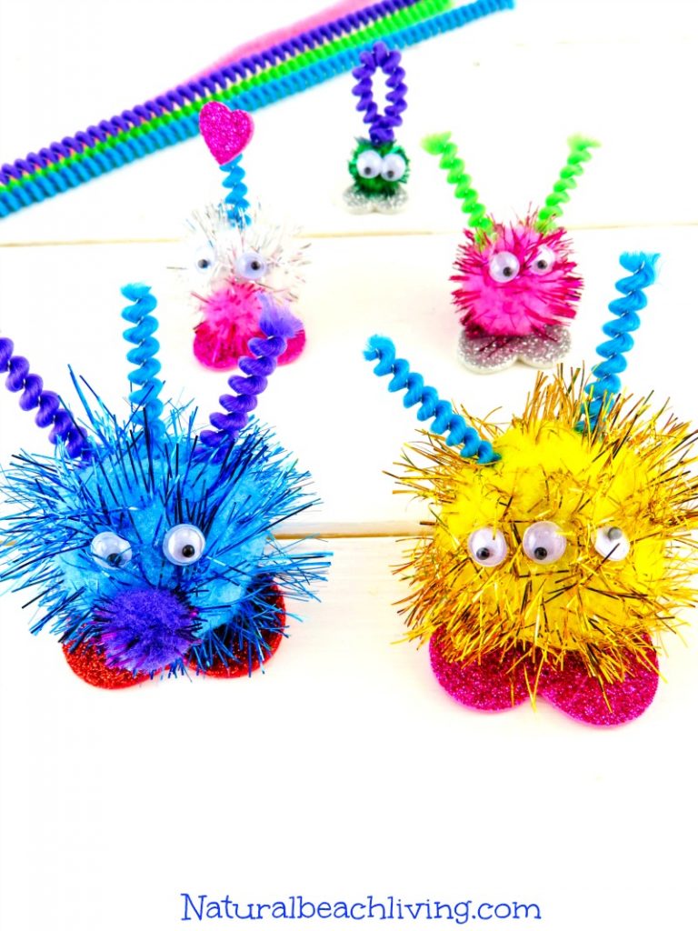 Adorable Monster Crafts Preschoolers Will Love, Perfect friendly monster crafts for kids, Perfect for creative kids and using your imagination,Monster theme