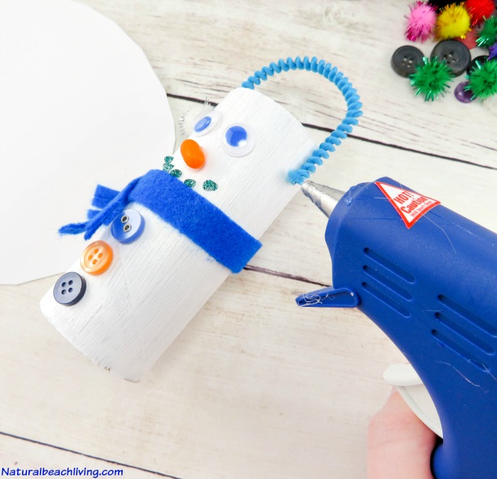 This is the cutest Snowman Family craft, add this Easy Toilet Paper Roll Snowman Craft for Kids that are perfect for Winter, Christmas Craft, Snowman theme, or easy holiday craft idea on a budget