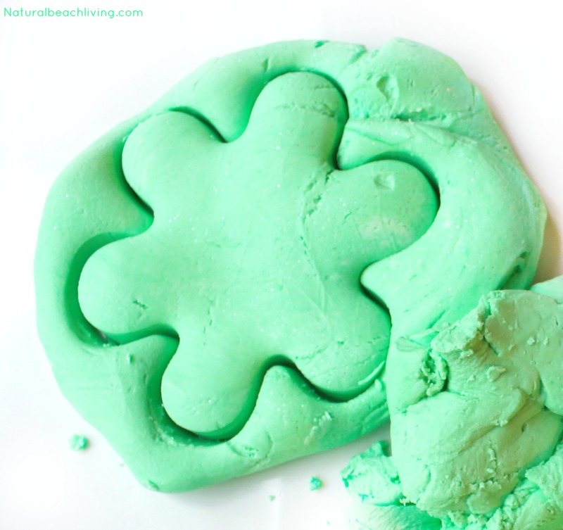 The Best Green Apple Scented Play Dough Recipe - Natural Beach Living