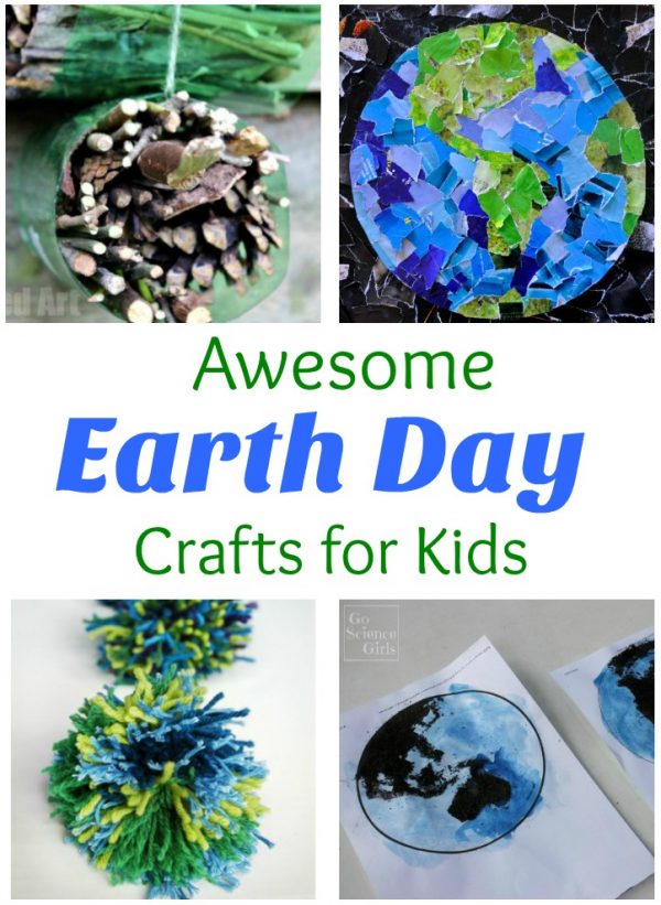 30+ Creative Earth Day Crafts and Activities for Kids - Natural Beach ...