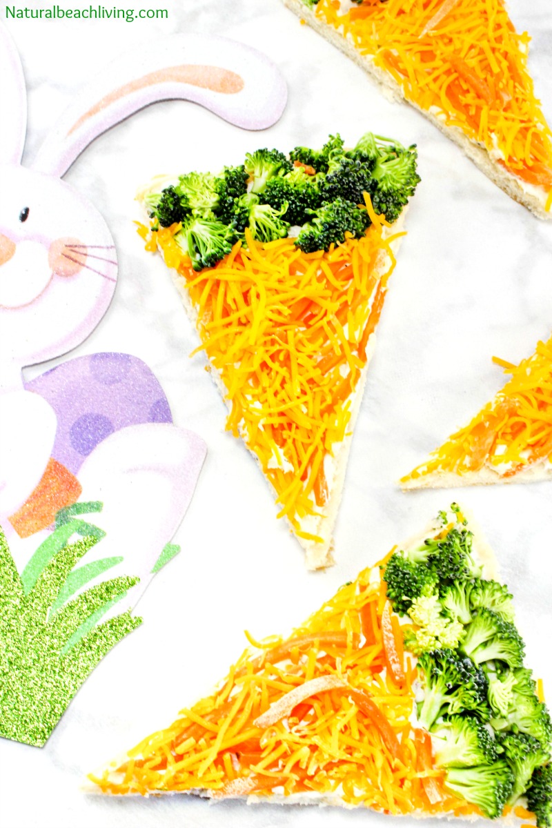 Delicious and Easy Easter Veggie Pizza, You can make this Crescent roll veggie pizza with just a few ingredients. This makes the Best Veggie Pizza Recipe, Yummy Easter Pizza the kids love, and a perfect lunch for a garden theme too. Make a carrot-shaped veggie pizza for a tasty snack 