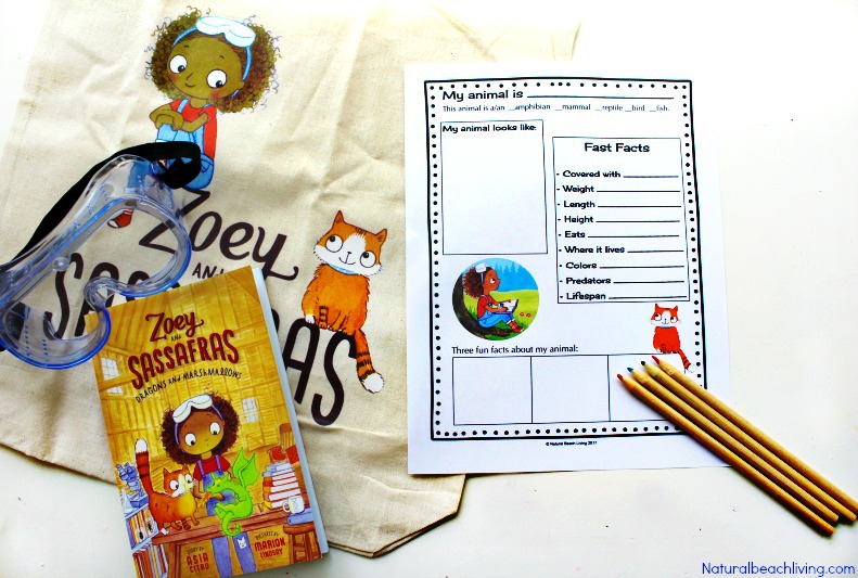 Animal Research for Kids with Zoey and Sassafras (Free Printable) - Natural  Beach Living