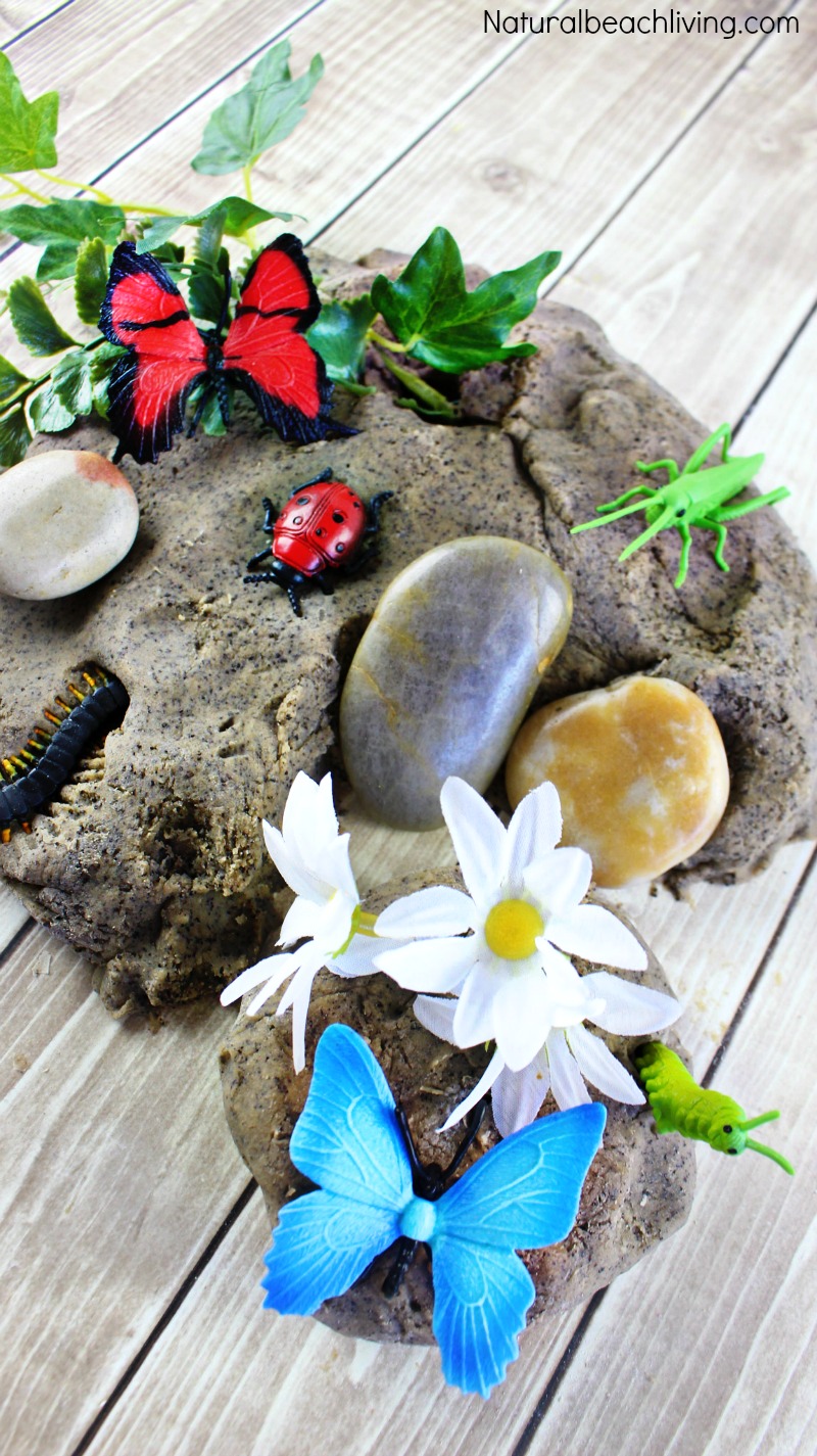 Dirt Inspired Coffee Ground Play Dough Kids Love, Mud sensory play, Insect activity, Make Coffee playdough, Soft Homemade Cooked Playdough, The Best Dough 