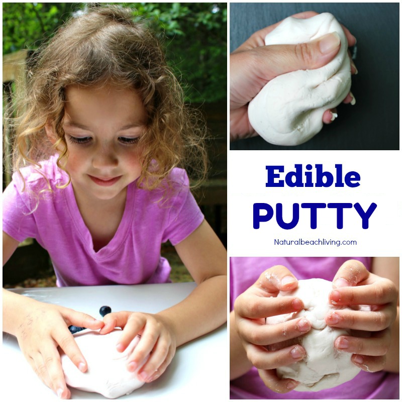 How to Make edible Putty, The Best Stress Putty Recipe, perfect sensory play, therapy putty for special needs, autism, and working fine motor skills , Best Sensory Dough