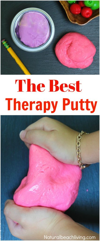 How to Make Therapy Putty, The Best Stress Putty Recipe, perfect sensory play, therapy putty for special needs, autism, and working fine motor skills , Best Sensory Dough
