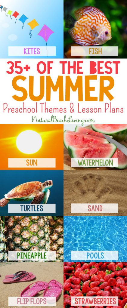 35+ Summer Preschool Themes and Activities 