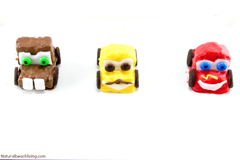 How to Make Disney Cars Rice Krispie Treats Everyone Will Love,Cars 3 Birthday Party ideas, Recipe for Lightning McQueen Rice Krispies Treats, Yum and Fun! 