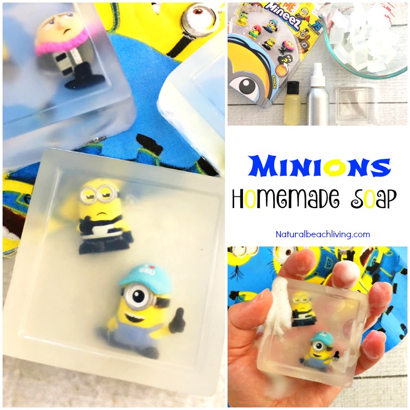 How to Make Homemade Soap Minions Style
