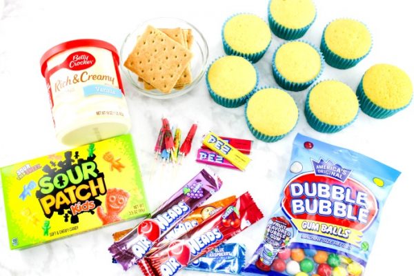 Summer Themed Cupcakes Beach Day - Natural Beach Living