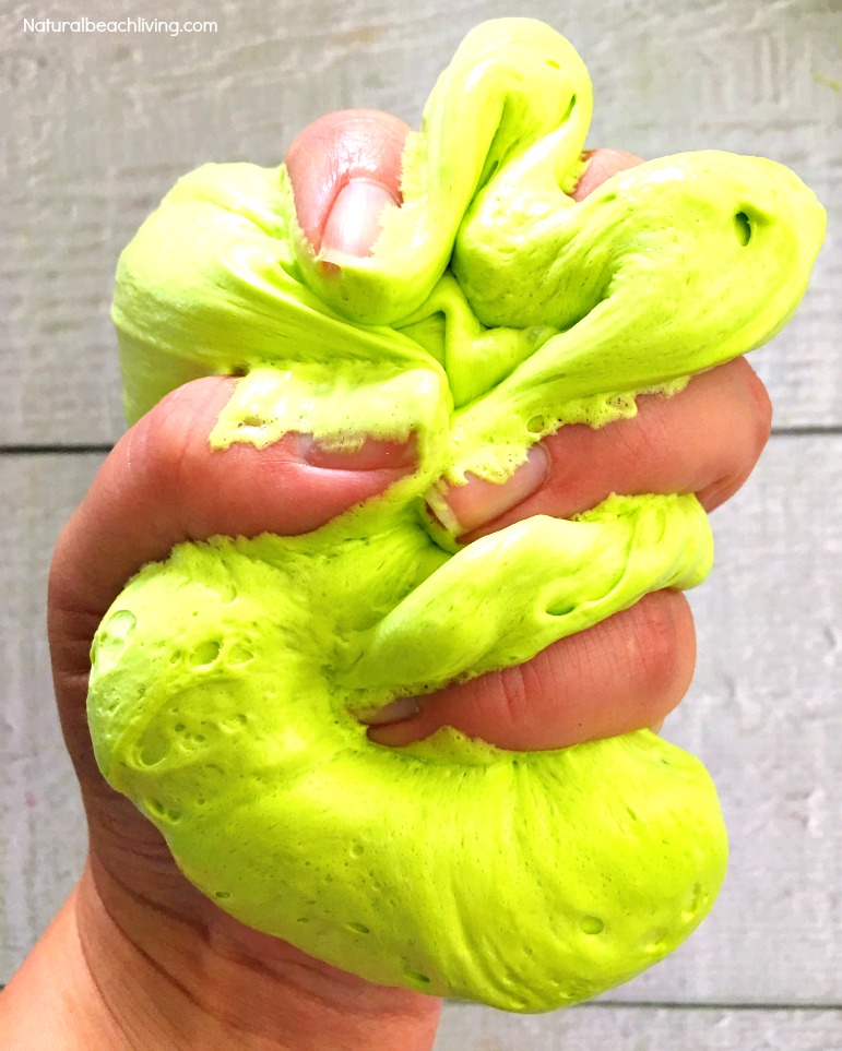 How to Make Fluffy Slime Recipe, This Frankenstein Fluffy Slime recipe is a great Halloween Slime or Fall Theme Activity. Tons of Perfect Slime Recipe with Contact Solution and Fluffy Slime without Borax ideas, Halloween Sensory Play and How to Make Jiggly Slime