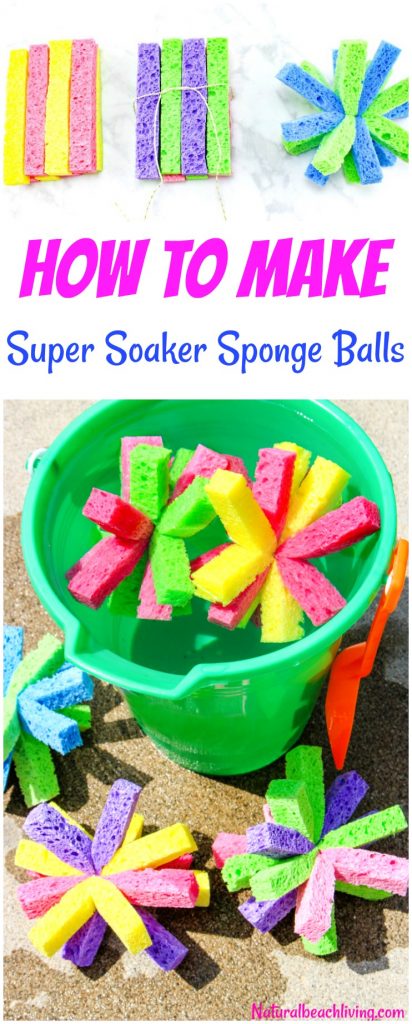 How to Make Super Soaker Sponge Balls Kids Will Love, These DIY Sponge Balls and Sponge Water Bombs are the Perfect Summer activities, Water Activities for Kids that are cheap and easy, Summer Activities for Kids with DIY SPLASH Balls are a Perfect Summer Party Idea too