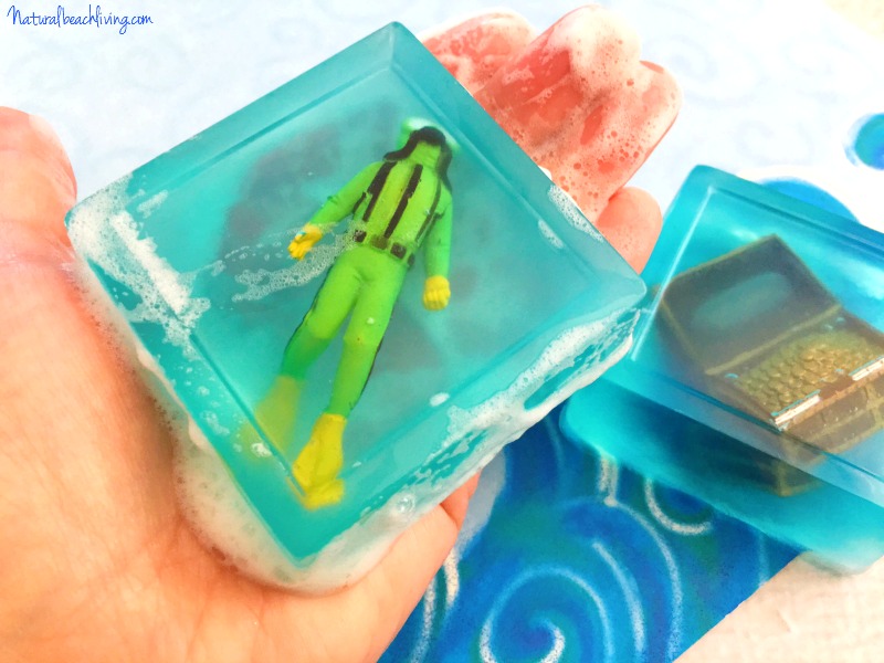 Treasure Themed Recipe Homemade Soap for Kids, Easy Homemade Soap Recipe for Kids, 