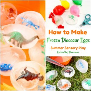 How to Make Frozen Dinosaur Eggs Kids Love - Natural Beach Living