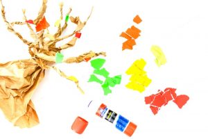 Easy Fall Tree Paper Bag Craft for Kids - Natural Beach Living