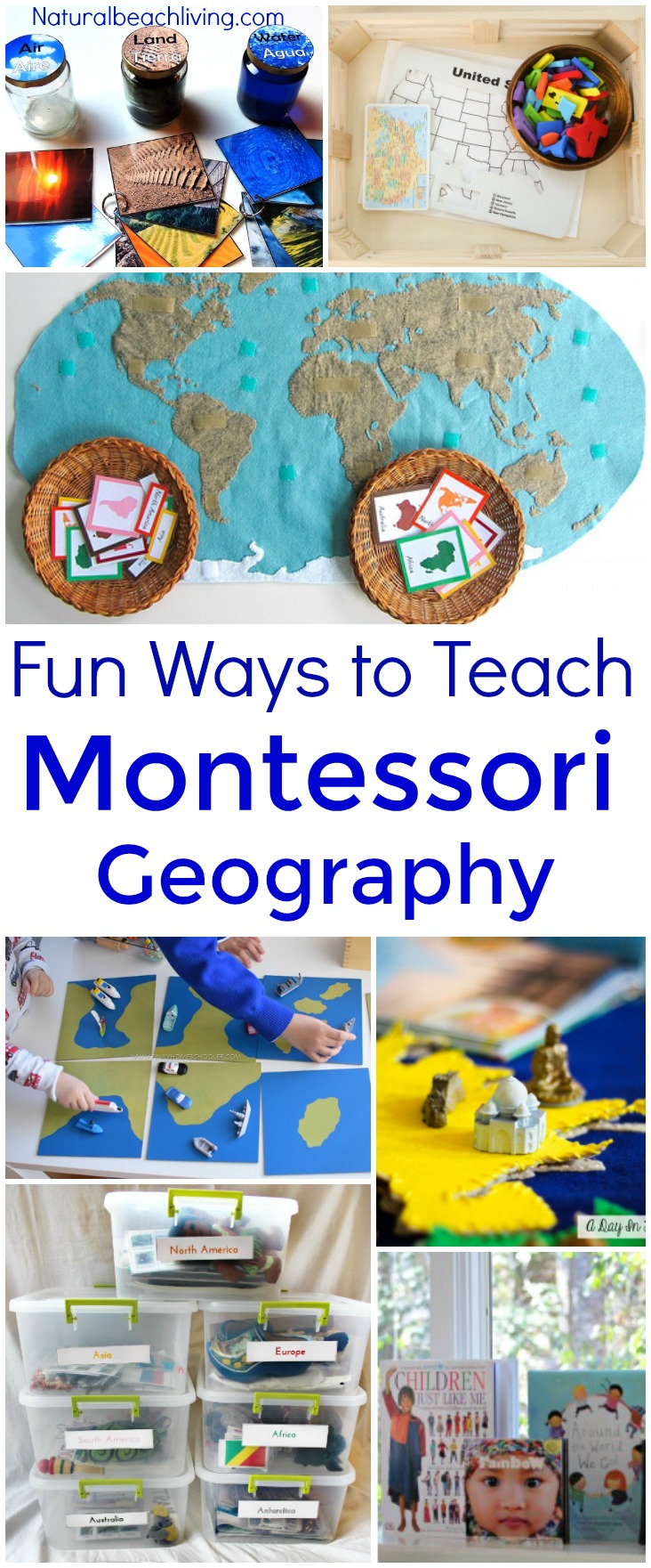 20+ Ways to Teach Montessori Geography Kids Will Love