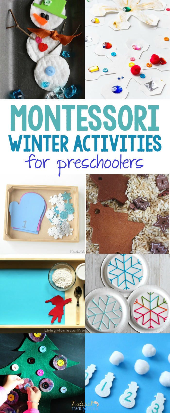 30+ Best Montessori Winter Activities for Preschool and Kindergarten