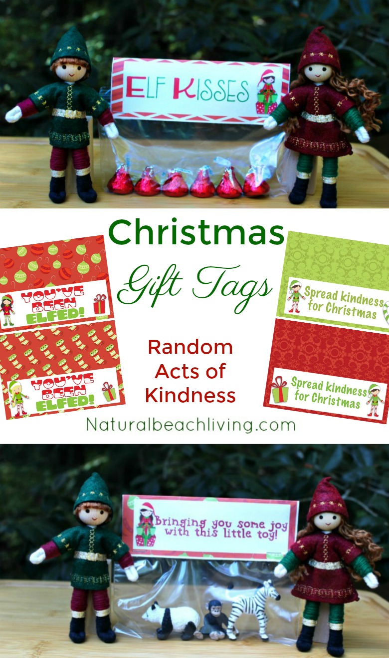 Perfect Random Acts of Kindness Christmas Gift Tags