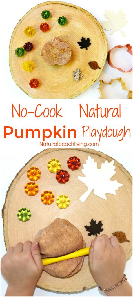 How to Make The Best Natural No-Cook Pumpkin Playdough Recipe, Pumpkin Pie Playdough, The Best Homemade Playdough Recipe, Fall Sensory Play, No Cook Scented Play dough #pumpkinplaydough #playdough #homemadeplaydough #nocookplaydough