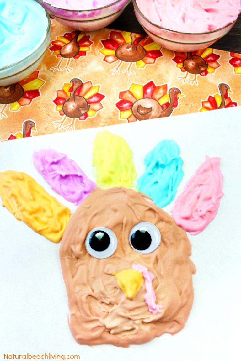 Easy Thanksgiving Crafts Kids Love to Make – Homemade Puffy Paint Turkey