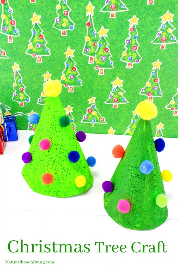 Easy Paper Plate Christmas Crafts for Preschoolers - Christmas Tree ...