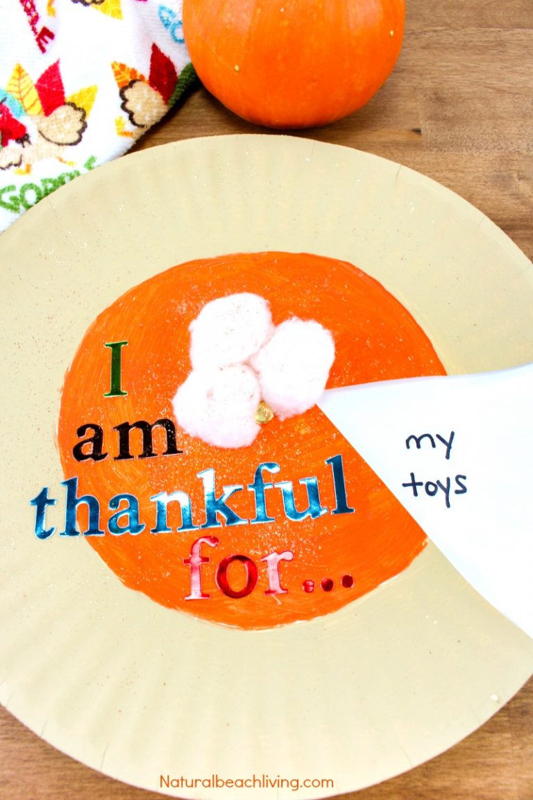 I Am Thankful Craft for Kids – Thanksgiving Craft Ideas