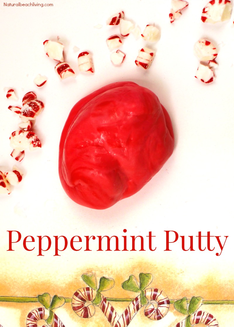 How to Make Peppermint Putty, How to Make Putty, Homemade Putty, DIY Putty, Stress Putty, Christmas Sensory Play, Scented Putty, Easy Putty Recipe #putty #sensoryplay #Christmas #sensoryfun #sensory #sensoryprocessingdisorder How to Make Peppermint Putty, How to Make Putty, peppermint is in season and what better way to enjoy it than with a homemade peppermint putty recipe! It's easy, fun and only requires a few simple ingredients! Stress Putty, Christmas Sensory Play
