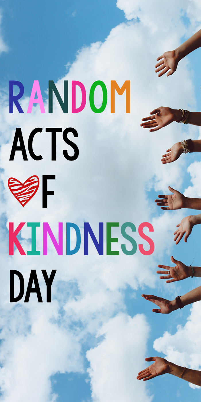 Random Acts of Kindness Day is a day to celebrate and encourage acts of kindness. If you're not sure what Random Acts of Kindness Day is you'll learn about it here along with over 100 Random Acts of Kindness ideas to Inspire and Promote Kindness 